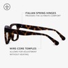LOOK OPTIC-Laurel Reader Gafas de lectura elegantes, unisex, de calidad