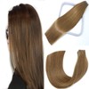 ALISY Human Hair Seal Extensions TAPE Hair Remy Hair Color
