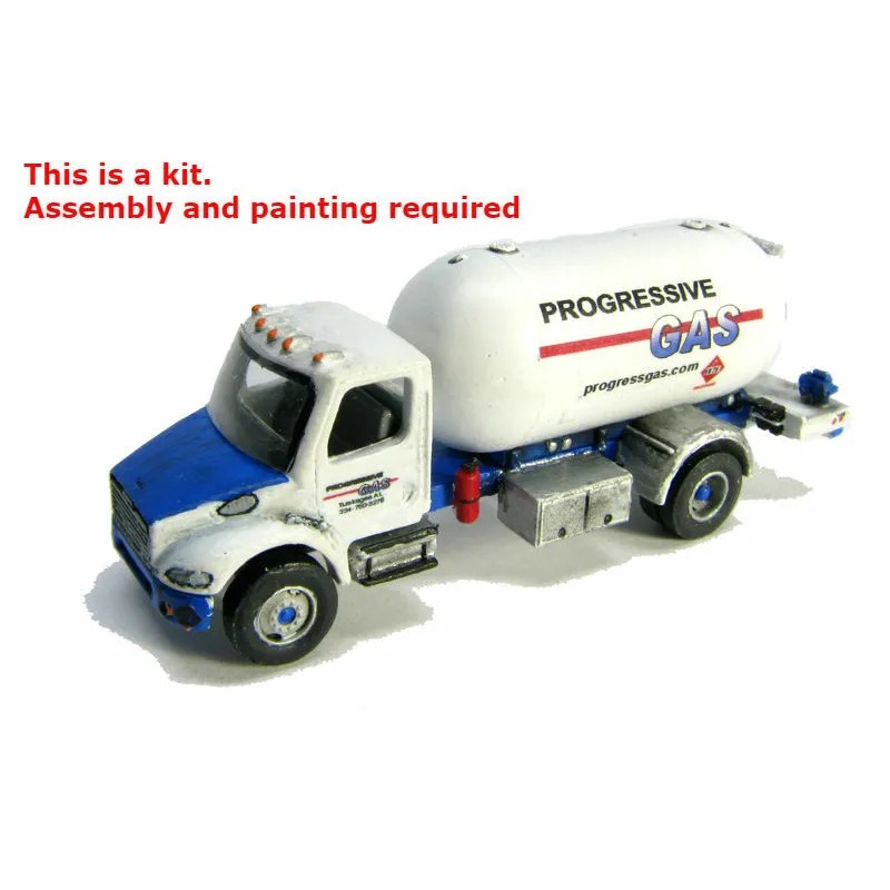 Showcase Miniatures N Scale FL-M2 Liquid Propane Gas Truck kit