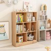 Giantex 7 Cube Bookcase, 4-Tier Freestanding Bookshelf w/ 7 Open