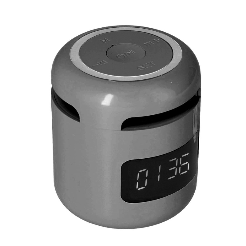 JM01 BT Clock Speaker Multifunctional Adjustable Portable BT Clock Speaker