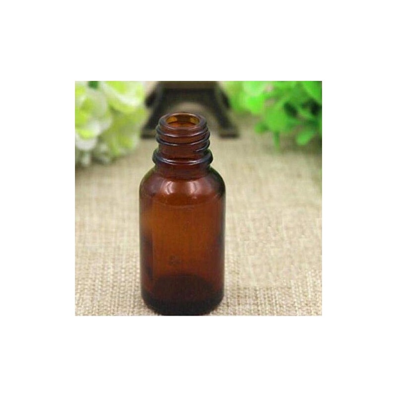 6 Pcs 10ML 0.34OZ Empty Refillable Brown Glass Nasal Spray