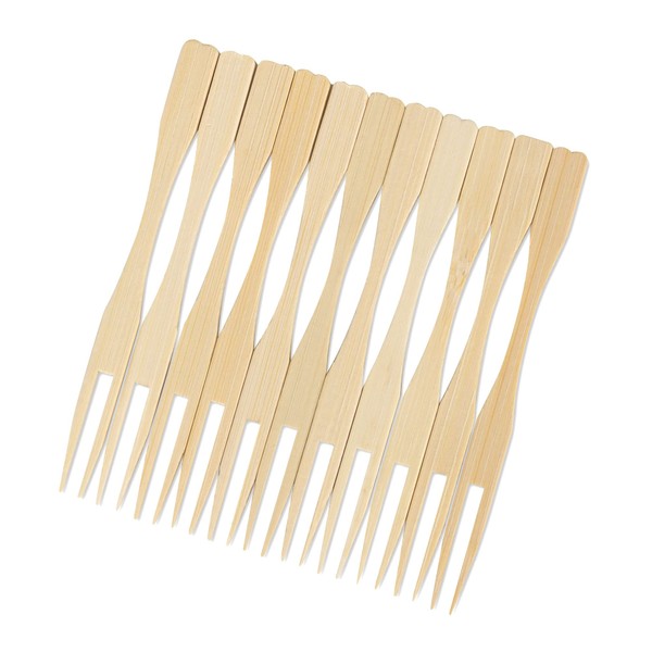 HTB Fruit Forks, Dessert Forks, Approx. 100 Pieces, Disposable Fruit