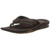 Reef Men's Leather Fanning, Brown, 6