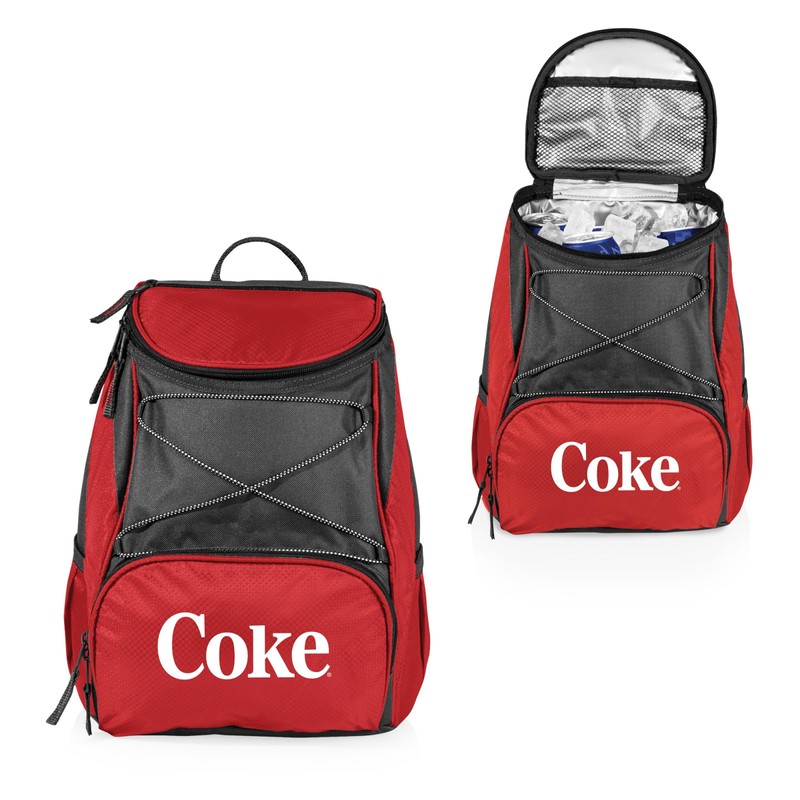 PICNIC TIME Coca-Cola PTX Backpack Cooler, Soft Cooler Backpack, Insulated