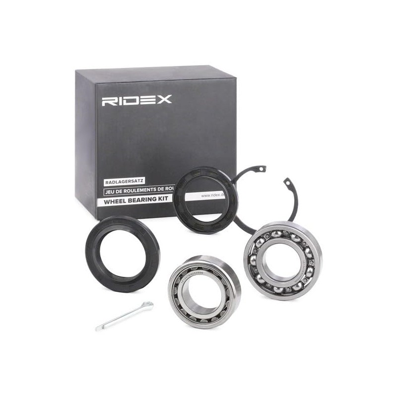 RIDEX Wheel Bearing Kit 654W0478 Rear Outer Diameter: 72, 62