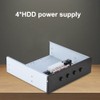 Richer-R HDD Power Control Switch, 4 Switches Hard Drive SATA