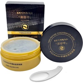 Parches de gel anti ojeras para contorno de ojos 30 pares 60 piezas. De colágeno y péptidos TARO. Hidratante, suavizante, anti-inflamante.