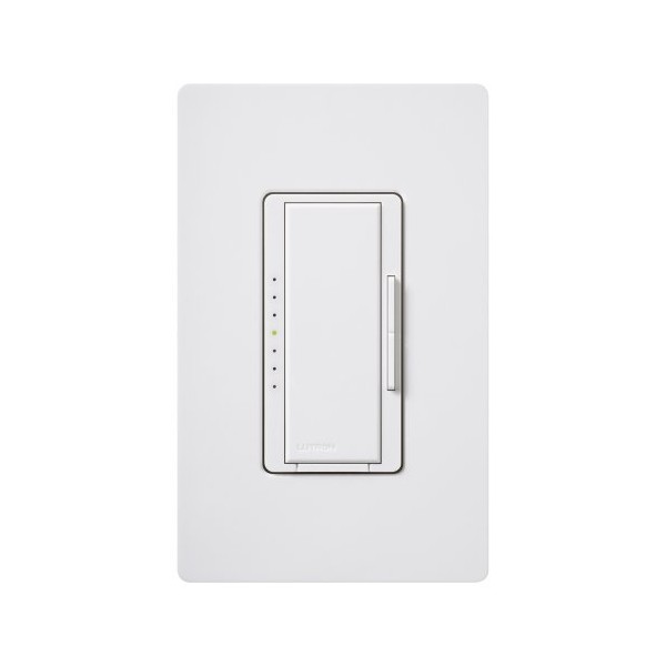 Lutron Maestro In-Wall Digital Dimmer, 600 Watt Single-Pole, with Wallplate,