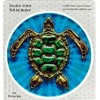 Sea Turtle - Bumper Sticker/Decal (4.5" Circular)