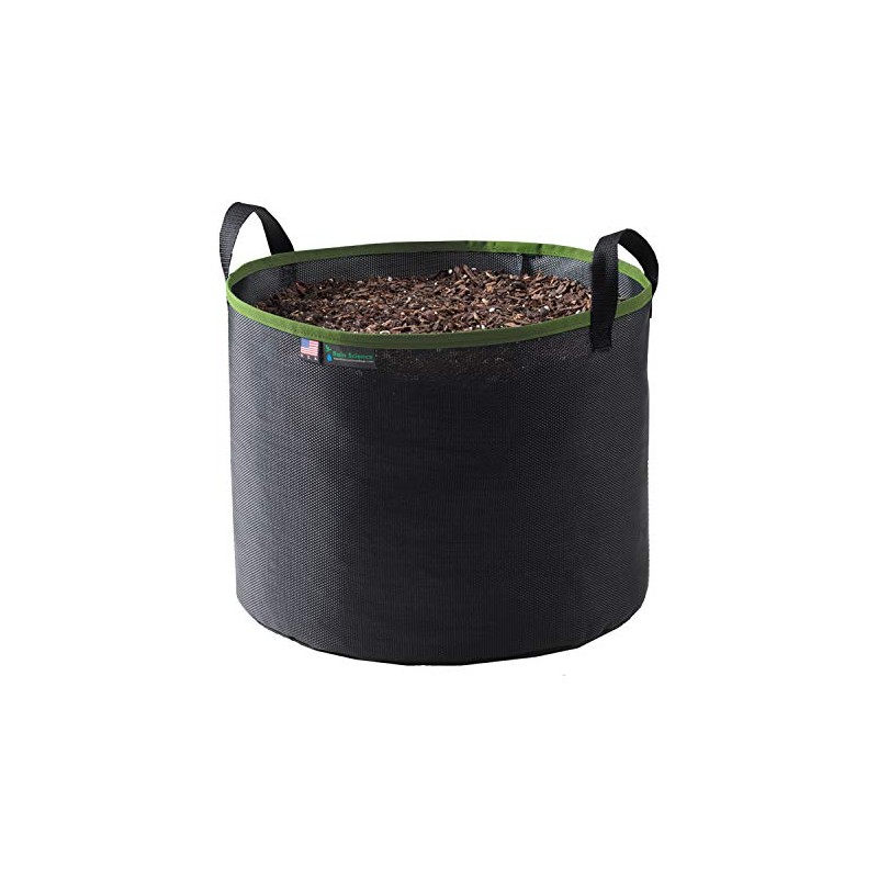 Rain Science Grow Bag, Air Pruning Mesh Fabric Plant Container
