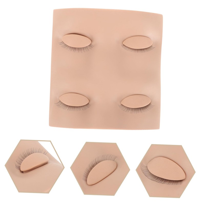 Beavorty Lash Practice Module Removable Practice Lashes Practice Eyelids for