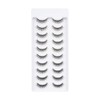 10 Pairs Faux M ink Eyelashes Natural Look 3D Small