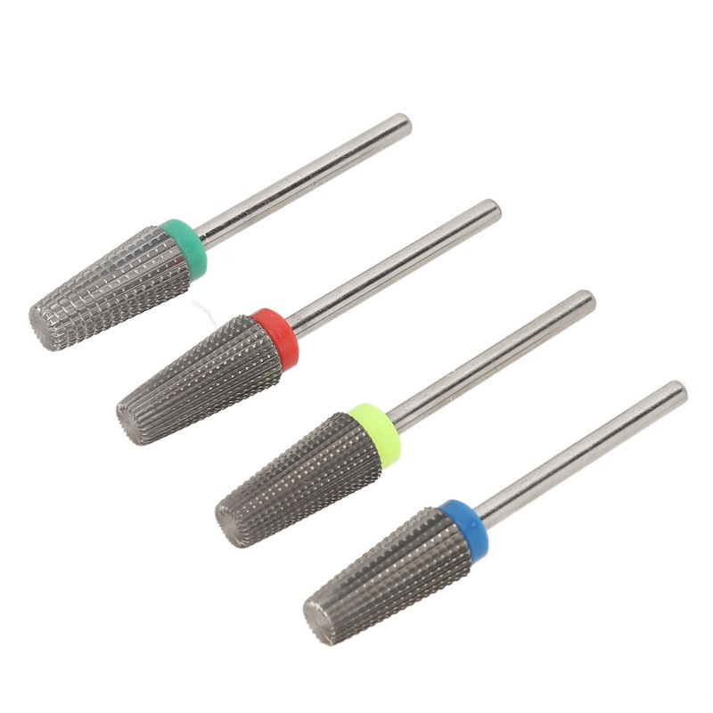4pcs Nail Drill Bits Set Quick Remove Acrylic Professional Tungsten