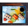 TMK Chopping Board Glass 30 x 22 cm with Water