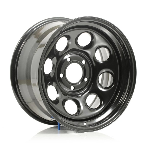Cragar Wheel Soft 8 Steel Black 17" x 9" 5