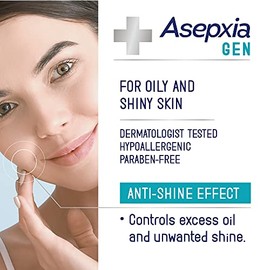 Asepxia GEN Moisturizing Mattifying Cream for Oily Skin, Neutralizes Unwanted Shine, 1.7 Ounce