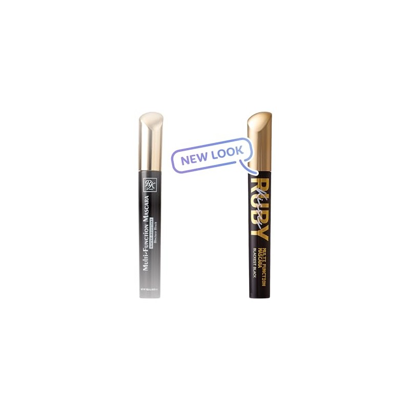 Ruby Kisses Multi-Function Mascara Water Resistant (Blackest Black)