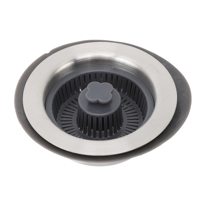 Kitchen Sink Drain Strainer Stopper Set Prevents Clogging 2 in