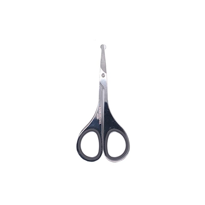 Etiquette Scissors for Nose, Eyebrow Maintenance, Made in Japan, Stainless