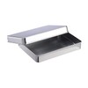 Matsuyoshi Stainless Steel Bat (with Lid) No. 1, 8.3 x 5.9 x 1.6 inches (210 x 150