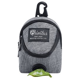 Poop Pouch, Stylish, Lightweight, Small, Waterproof, Dog and Cat, Walking, Outing, Toilet Bag, Etiquette Pouch, Zipper, Buckle, Tissue Accessories, Storage Pouch, Easy to Take Out, Leak Proof,