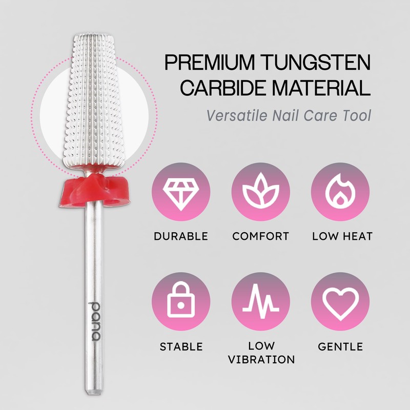 PANA Nail Carbide 5 in 1 Bit - Two Way
