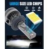 D2H LED Bulbs 110W 30000Lm Super Bright 12V 6500K Cool
