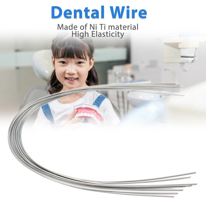 50pcs Braces Wire Full Hard Dental Orthodontic Ni Ti Spring