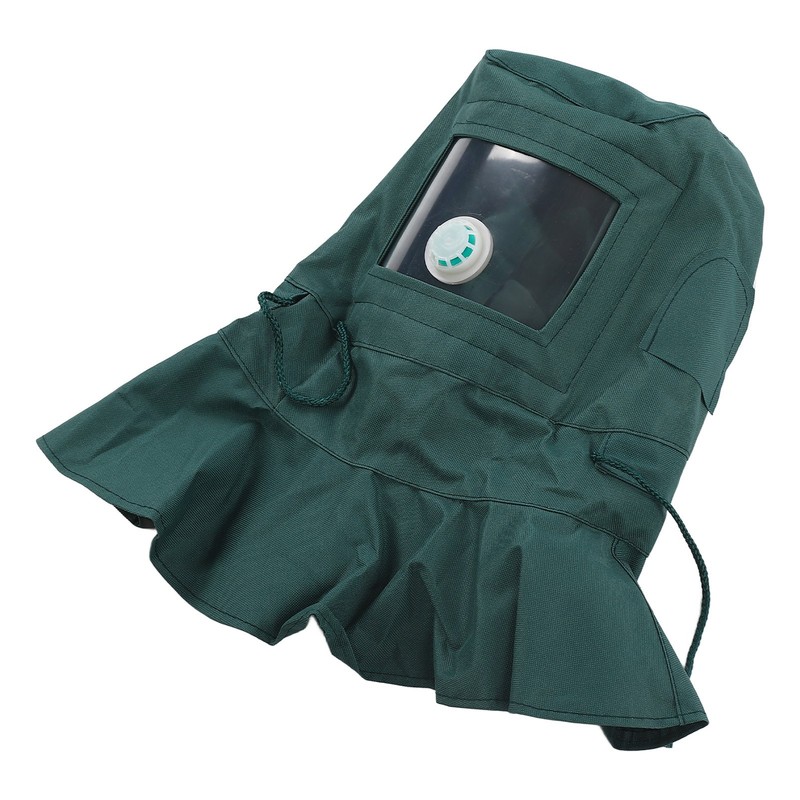 Sand Blasting Hood Industry Abrasive Sandblaster Hood Cover Shawl Cap