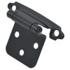 AOMINOHOMA 20x 1/2" Cabinet Hinges Overlay Self Closing Semi Partial