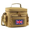 Tactical Lunch Bag for Men, Insulated Leakproof Lunch Box for