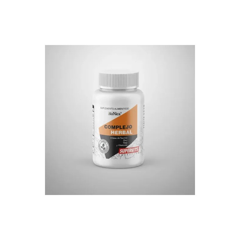 Supervits Suplemento Bionica Complejo Herbal 30 Capsulas Sin Sabor
