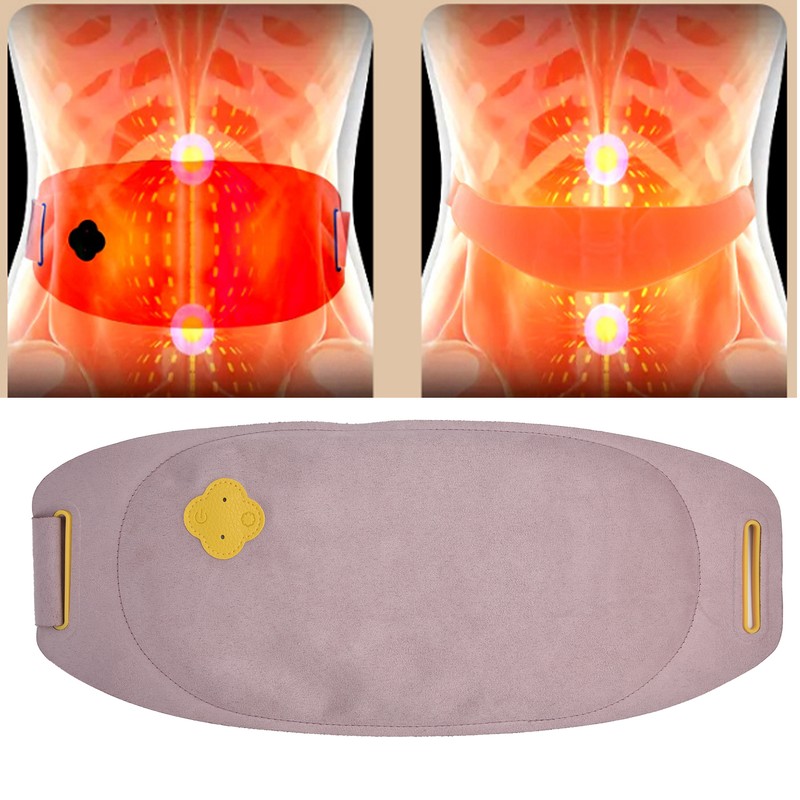 3 Gears Temperature Control Graphene Heating Waist Belt Intelligent USB