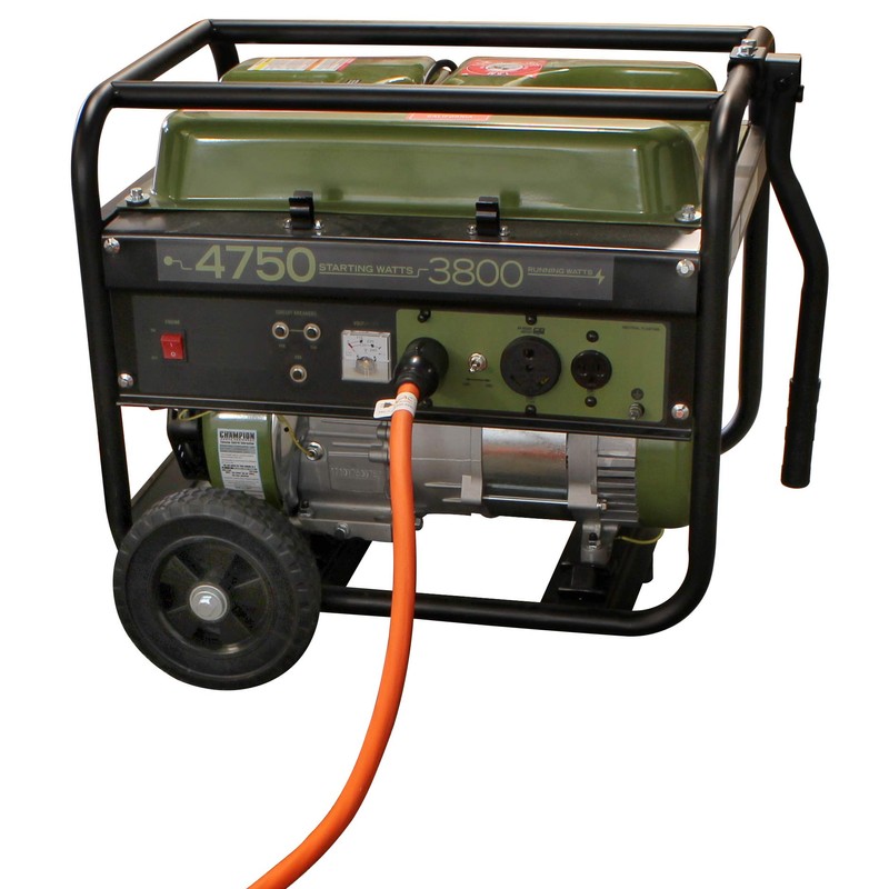 AC WORKS Generator to 30Amp RV Adapter (L5-30 30A 3-Prong