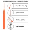 RWNXKARN 30 Pcs Shower Head Cleaner Tool with Shower Head