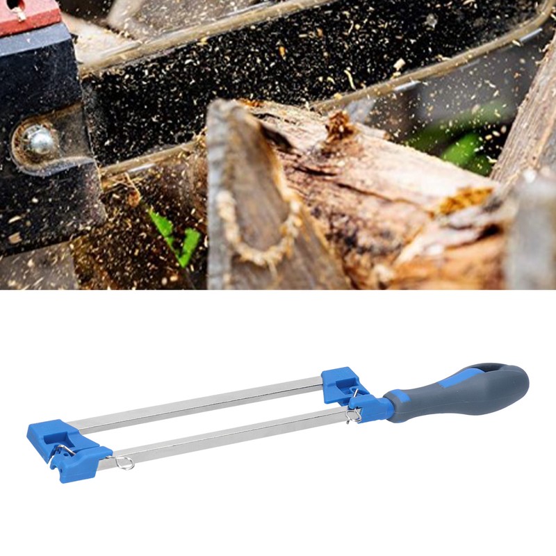 Chainsaw Chain Sharpener 2‑in‑1 File Steel Grinder Tool for 13/64in