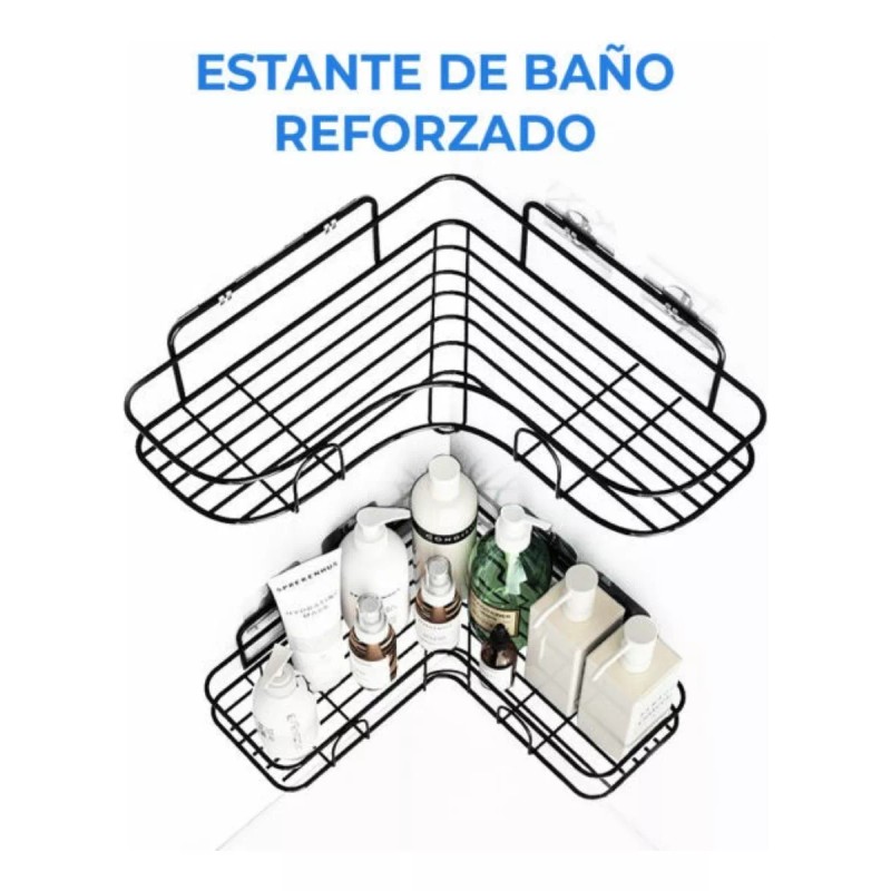 EGTMA Soporte De Pared Porta Toallas Baño Cocina 36cm Esquinero