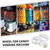 SUPVOX 1 Set Adjustable Candy Dispenser Wheel Replacement for Vending