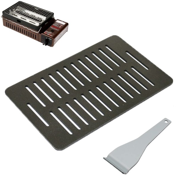 iwatani Furnace If You Get Charger Broiled or Compatible Aluminum fluorine coating specification Extra Thick Grill Plate Board Thickness 3.0 mm (Grill Phone are not included)