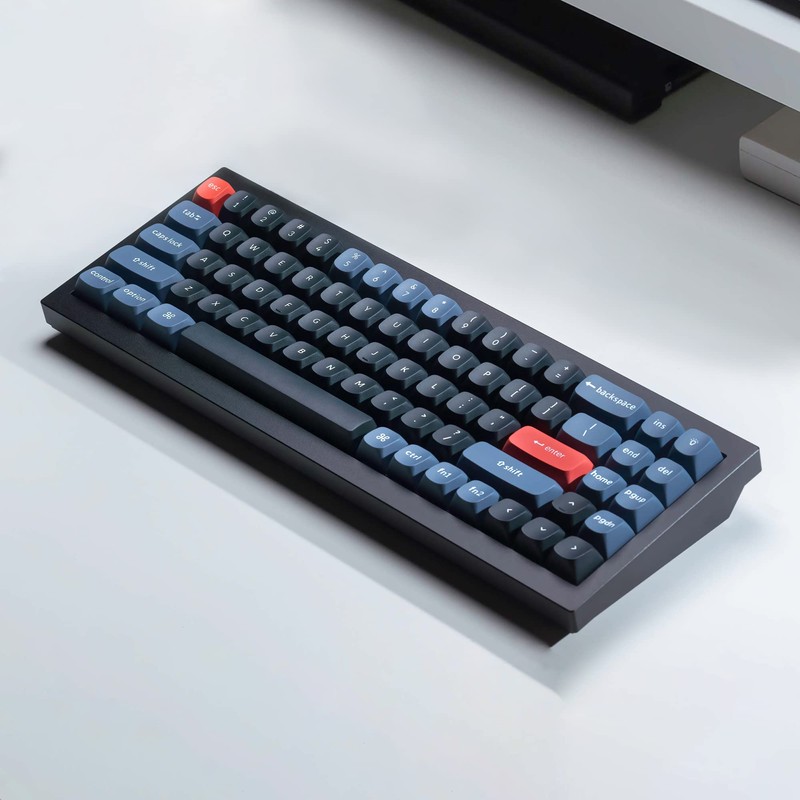 Keychron Q7 Wired Custom Mechanical Keyboard, 70% Layout QMK/VIA Programmable
