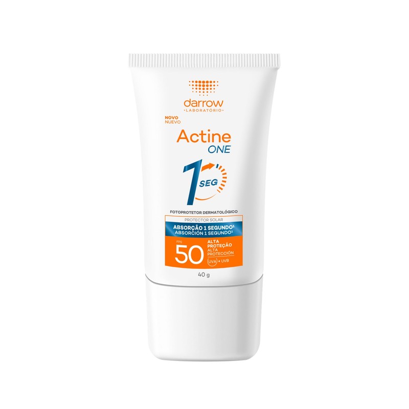 Darrow Actine One Protector Solar Facial Invisible FPS50 Acido Hialuronico
