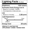10 Pack-G8 25W 120V Halogen Specialty Lighting Light Bulbs JCD