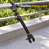 Double Head Thickened Mechanism Clamp Riding Selfie Stick – Telescopic