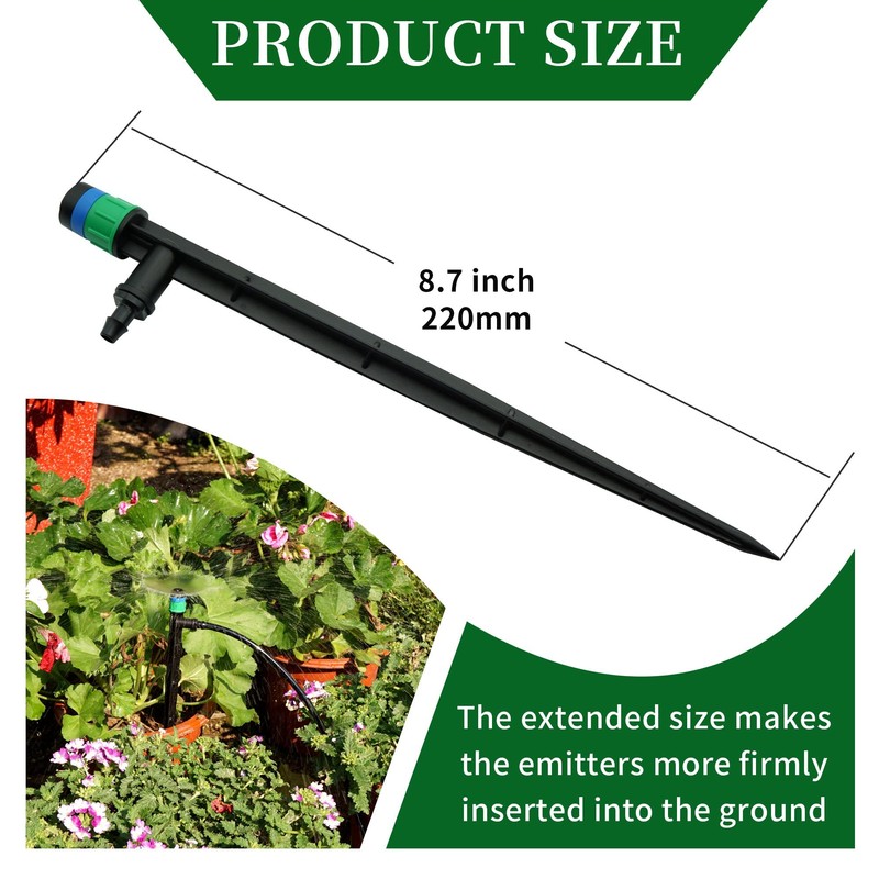 Yeedoox Drip Irrigation Drippers 360 Degree Micro Sprinklers Pressure Compensating
