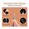 Kredioo Gel X Nail Extension Kit, 500Pcs Acrylic Nail Tips