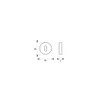 THIRARD 00966775 - Pair of Round Escutcheons Diameter 50, Black