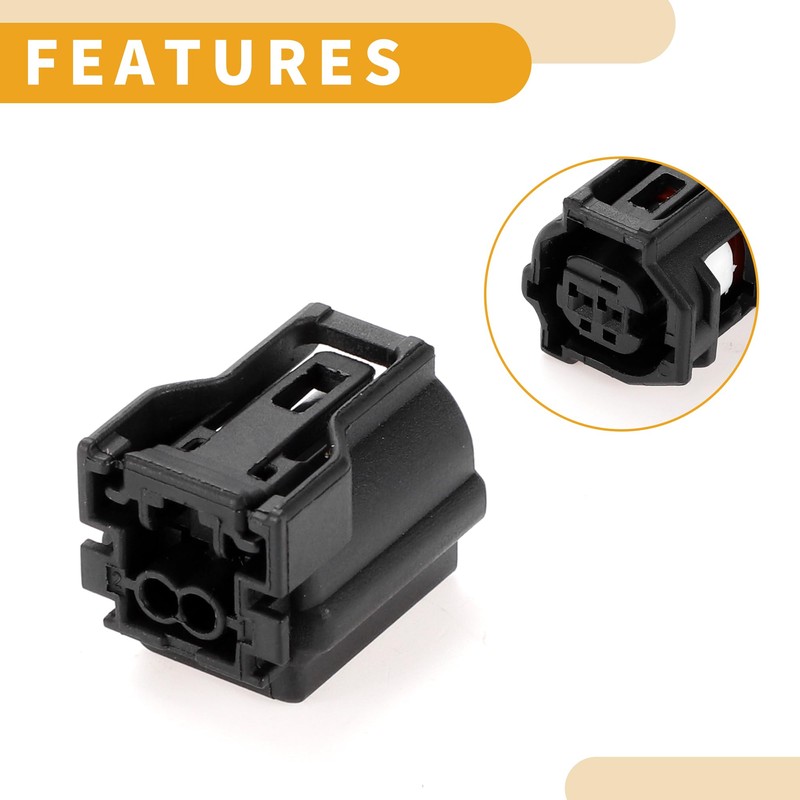 Partuto 2 Pin ABS Wheel Sensors Plug - Car Female