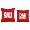 Bah Humbug Anti Holiday Hate Christmas Gift Bah Humbug Throw