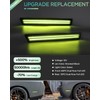 PWOBVZ Green LED Side Marker Lights for Dodge Challenger 2015-2023,